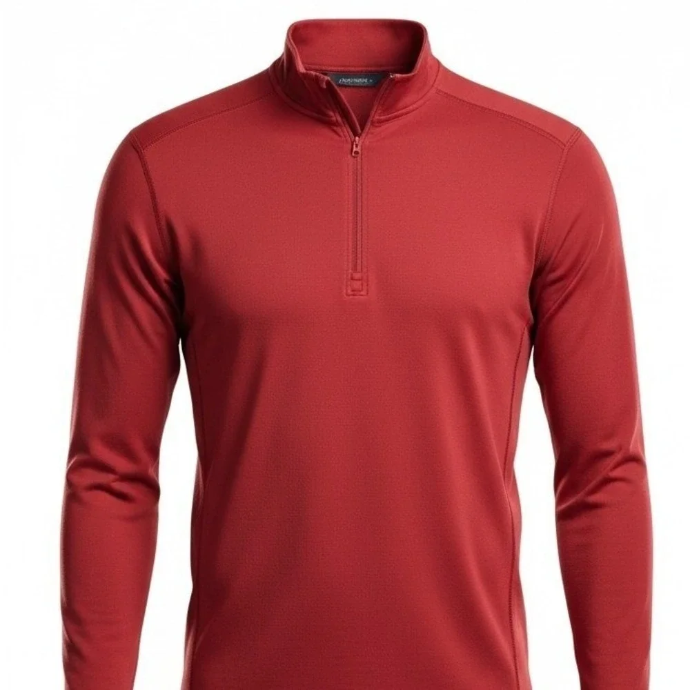 Arc'teryx ¼ Zip Men's Size XL Ribbed Long Sleeve Base Layer Lightweight Pullover